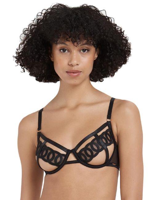 Bluebella Juliette Cut Out Bra - Black