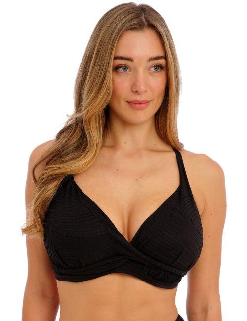 Fantasie Ottawa Underwired Plunge Bikini Top - Black