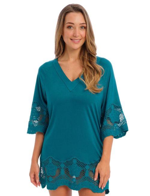 Fantasie Dione Tunic Kaftan - Petrol