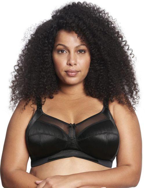 Goddess Keira Non Wired Bra - Black