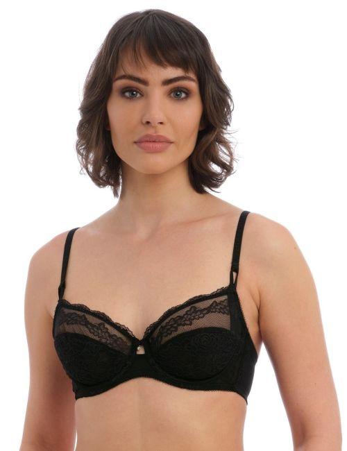 Wacoal Ravissant Balcony Bra - Black