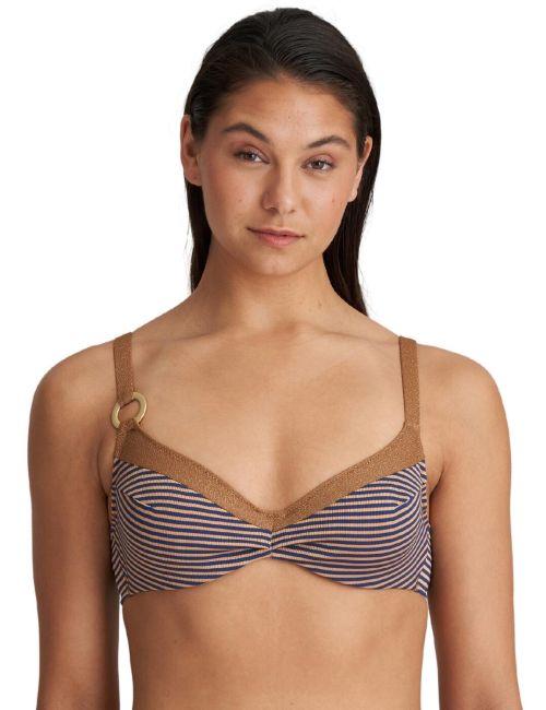 Marie Jo Saturna Full Cup Bikini Top - Ocean Bronze