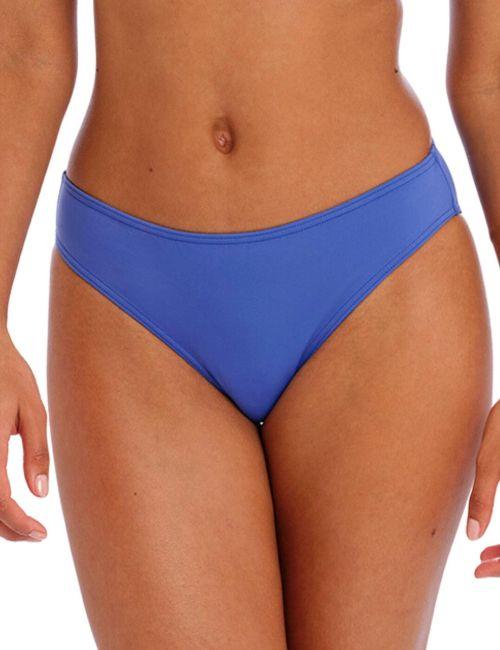 Freya Jewel Cove Bikini Brief - Plain Azure