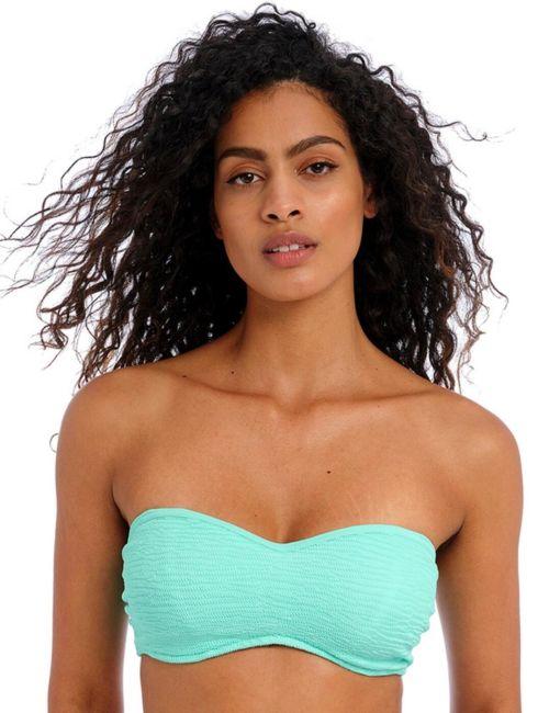 Freya Ibiza Waves Bandeau Bikini Top - Frozen