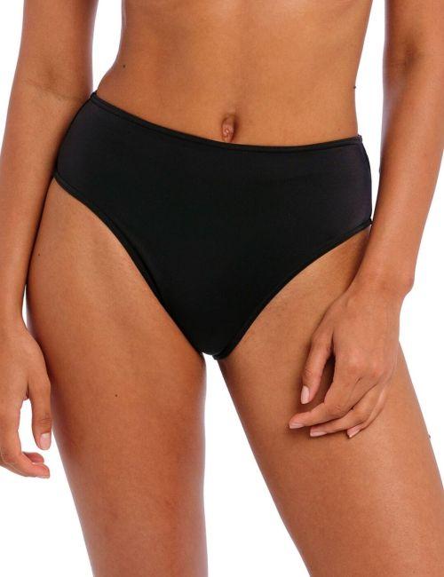 Freya Jewel Cove High Waist Bikini Brief - Plain Black
