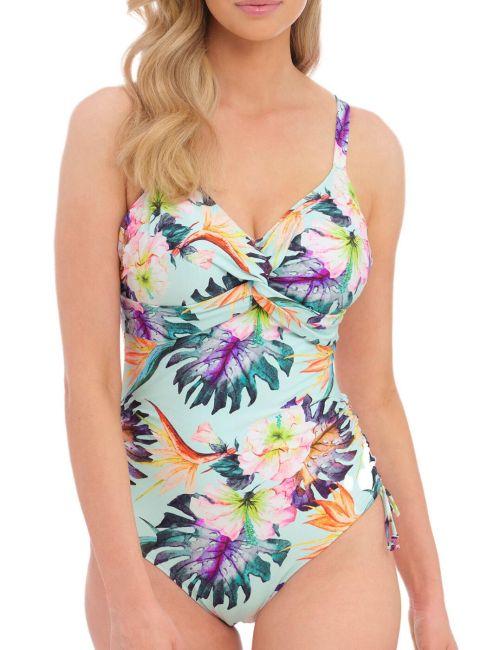 Fantasie Paradiso Twist Front Swimsuit - Soft Mint