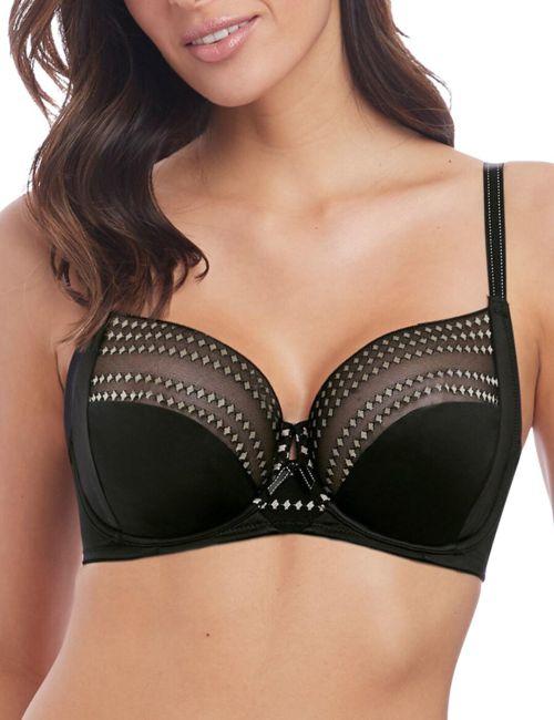 Wacoal Respect Full Cup Bra - Black/Champagne