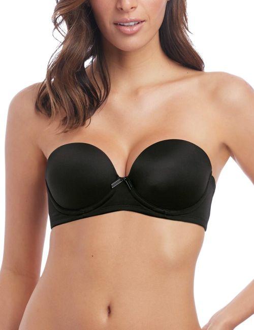 Wacoal Respect Strapless Bra - Black/Champagne