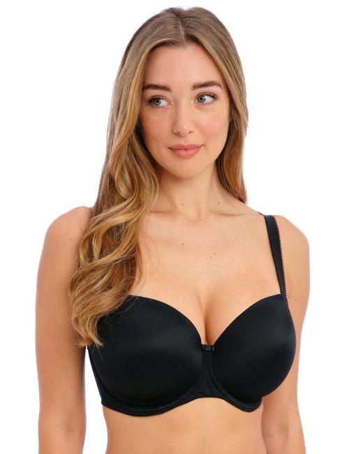 Fantasie Smoothease Moulded T Shirt Bra - Black