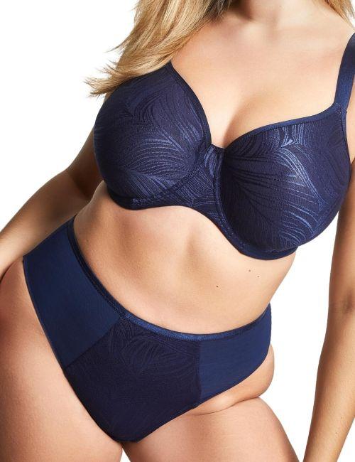 Sculptresse by Panache Illuminate Deep Brief - French Navy