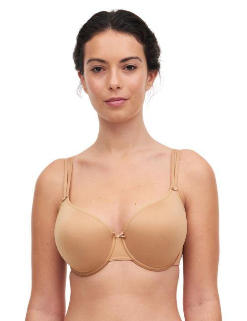 Chantelle Basic Invisible T Shirt Bra - Toffee