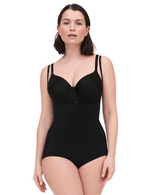 Chantelle Basic Shaping Open Bust Bodysuit - Black Chantelle Basic Shaping Open Bust Bodysuit - Black