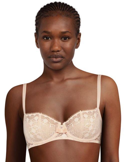 Chantelle Day to Night Half Cup Bra - Golden Beige