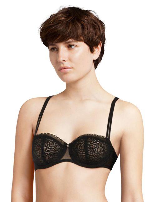 Chantelle Jolie Half Cup Bra - Black