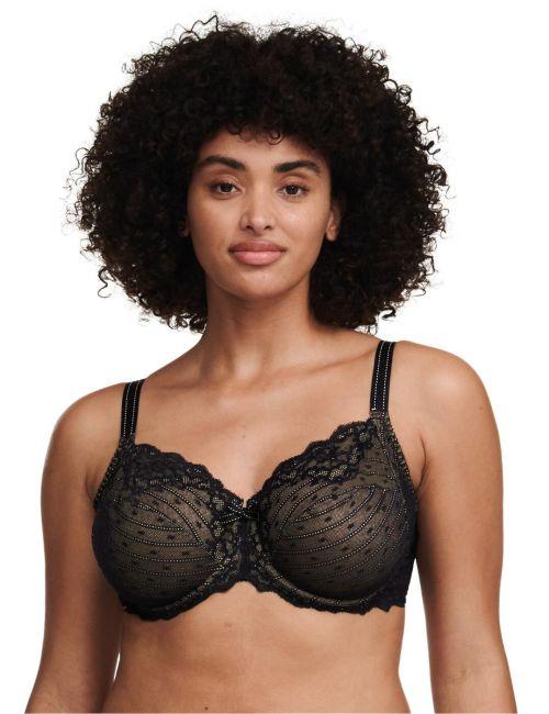 Chantelle Rive Gauche Full Coverage Bra - Black
