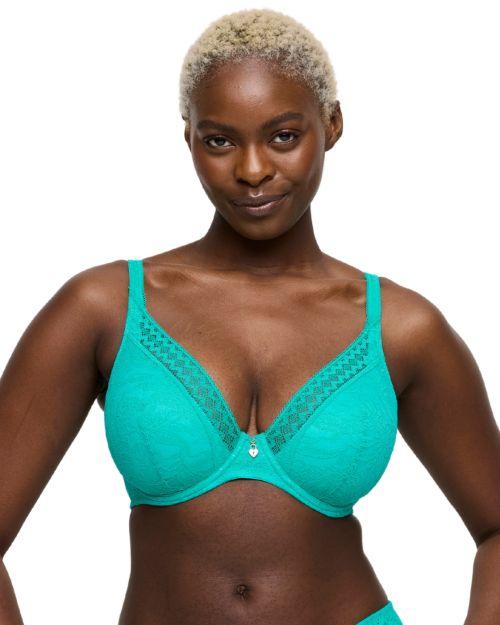 Prima Donna Twist Palermo Half Padded Plunge Bra - Sunny Teal
