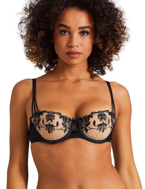 Aubade Lovessence Half Cup Bra - Noir