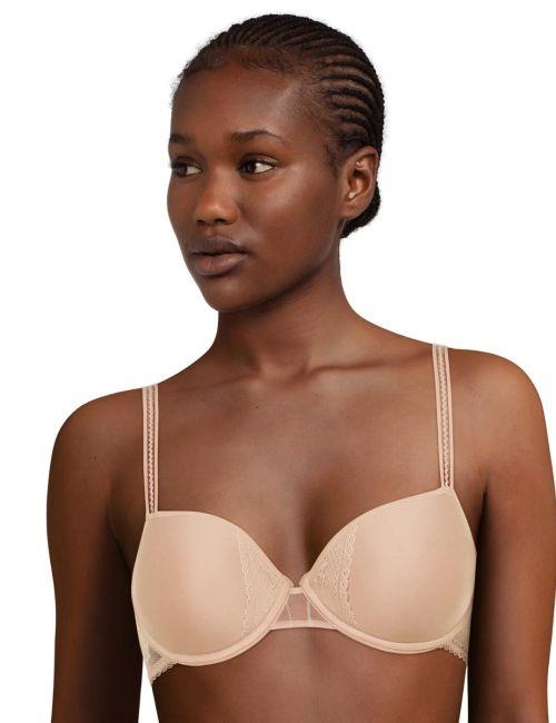 Passionata by Chantelle Maddie Memory Foam Half Cup T Shirt Bra - Dusky Pink