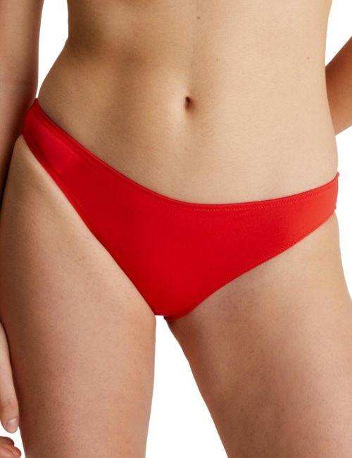 Calvin Klein CK Monogram Bikini Brief - Cajun Red