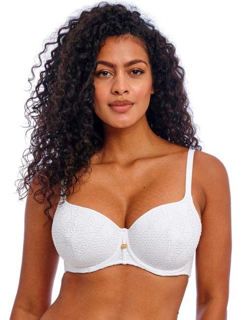 Freya Nomad Nights Sweetheart Bikini Top - White
