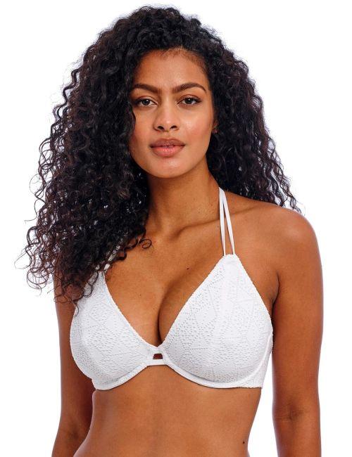 Freya Nomad Nights Halter Bikini Top - White