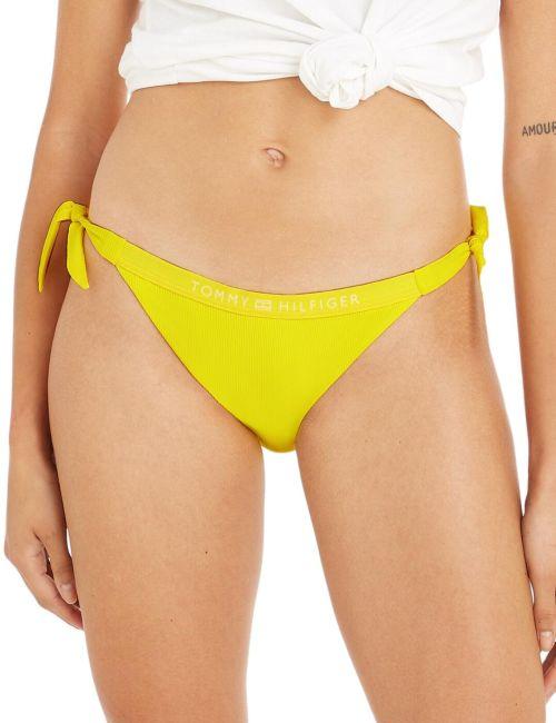 Tommy Hilfiger TH Tie Side Bikini Brief - Vivid Yellow