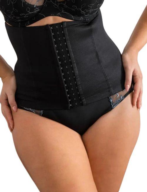 Pour Moi Hourglass Firm Control Waist Cincher - Black