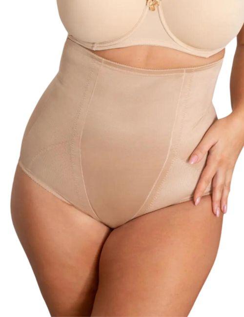 Pour Moi Hourglass Firm Control High Waist Brief - Caramel