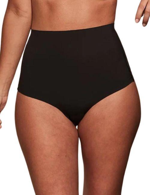 Pour Moi Definitions Shaping Control Thong - Black