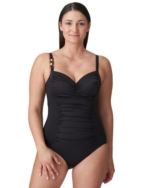 Prima Donna Swim Barrani Full Cup Control Swimsuit - Roasted Coffee