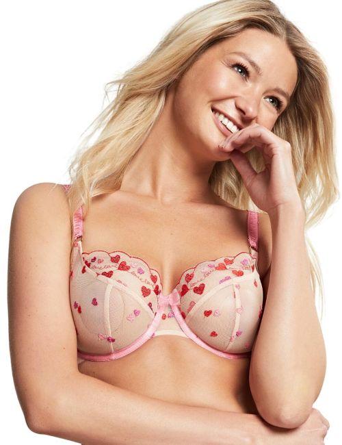 Cleo by Panache Belle Balcony Bra - Hearts