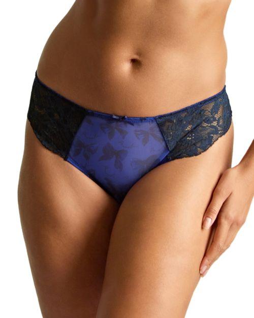 Panache Nina Brazilian Brief - Blue Bows