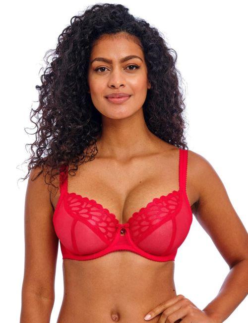 Freya Loveland Plunge Bra - Bombshell Chilli Red