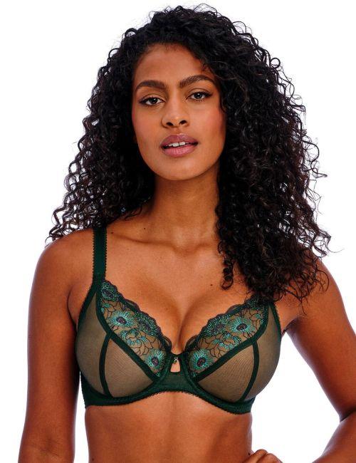 Freya Loveland Plunge Bra - Deep Emerald