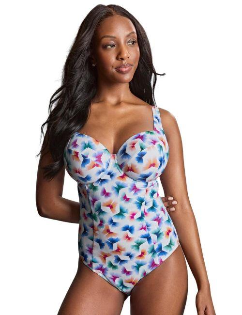 Panache Paloma Balcony Swimsuit - Flutter Print