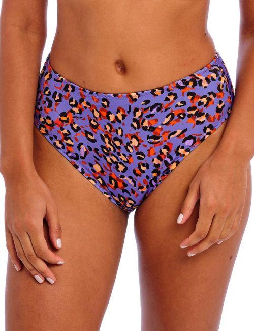 Freya Santiago Nights High Waist Bikini Brief - Leopard