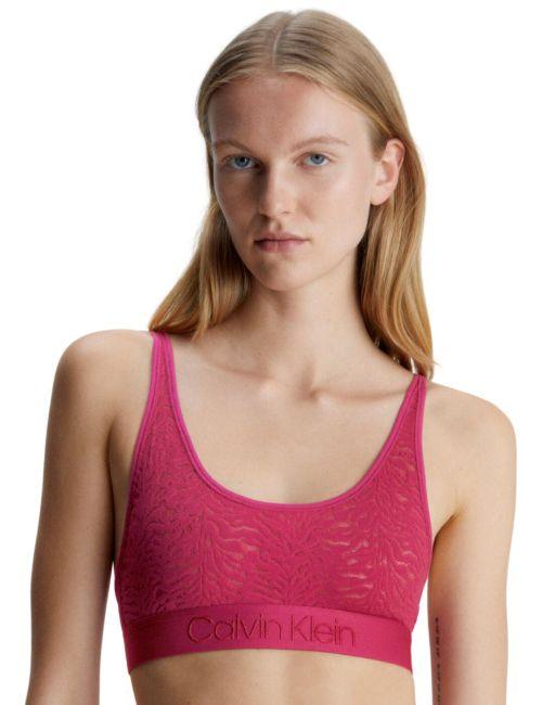 Calvin Klein Intrinsic Unlined Bralette - Red Bud