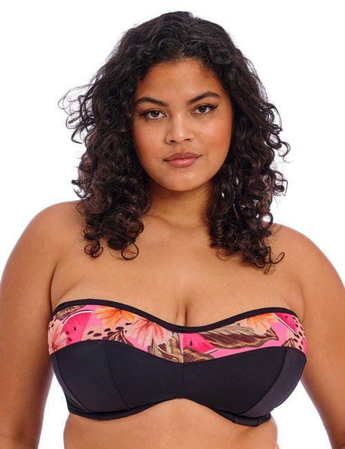 Elomi Cabana Nights Bandeau Bikini Top - Multi