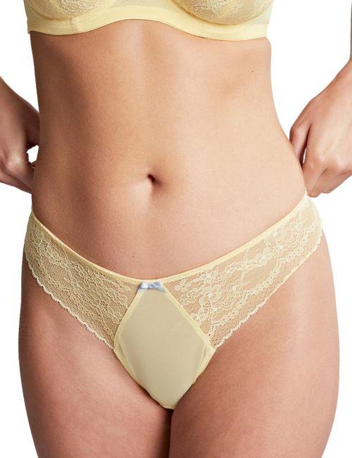 Cleo by Panache Alexis Brazilian Brief - Lemon