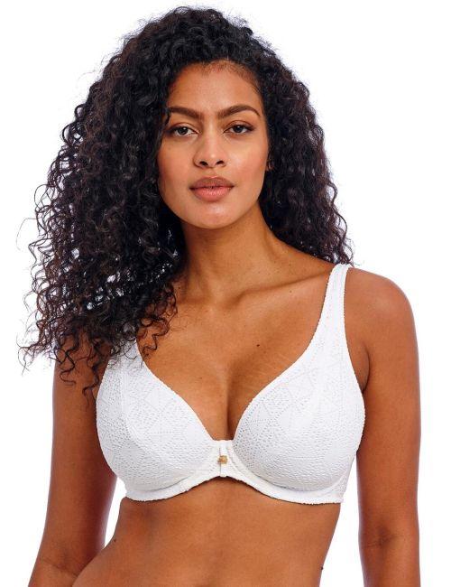 Freya Nomad Nights High Apex Bikini Top - White