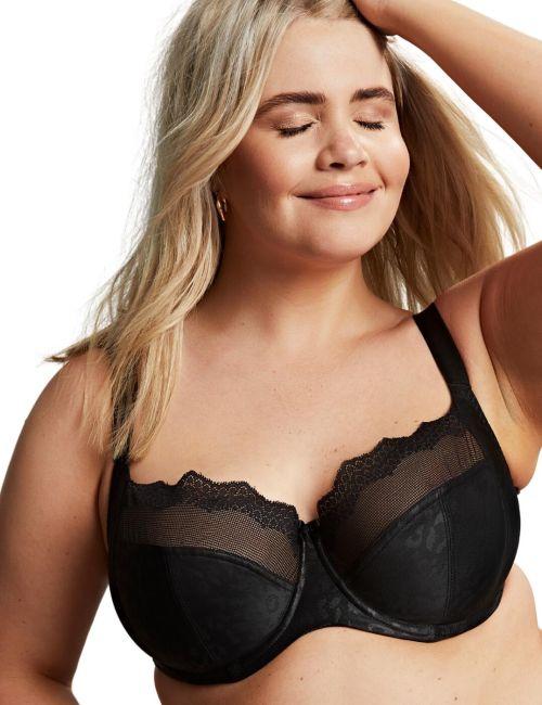 Sculptresse by Panache Esme Balcony Bra - Black Animal