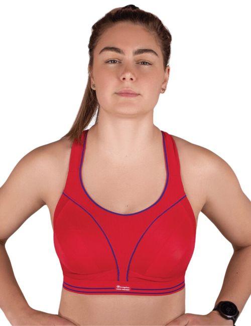 Shock Absorber Ultimate Run Sports Bra - Red