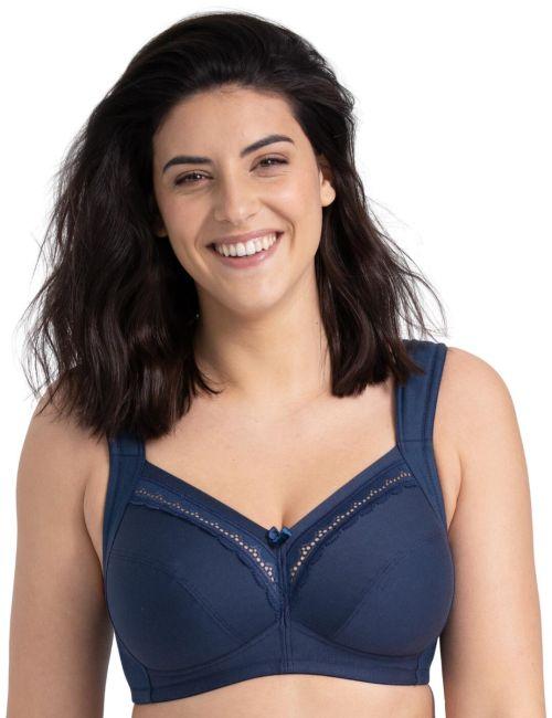 Miss Mary Of Sweden Always Non Wired Bra - Dark Blue