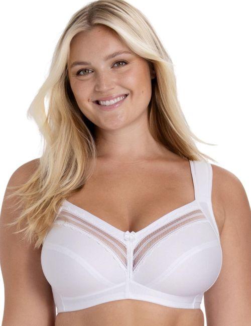 Miss Mary Of Sweden Essence Non Wired Bra - White