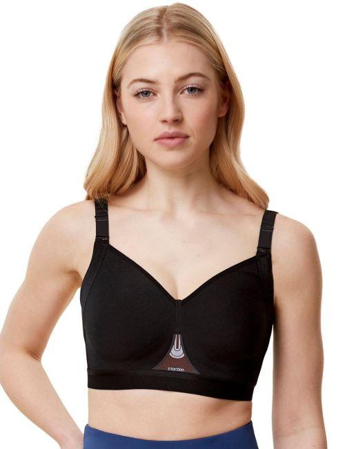 Triumph Triaction Gravity Lite Sports Bra - Black