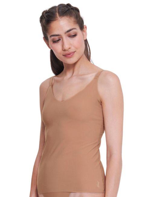 Sloggi Zero Feel Spaghetti Top - Nostalgic Brown