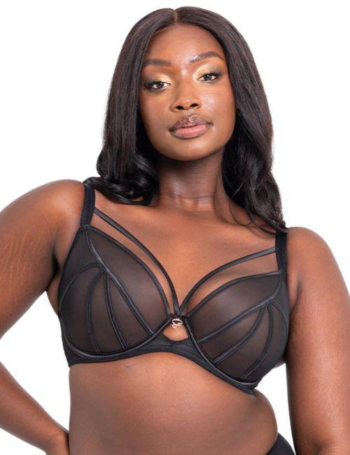 Scantilly by Curvy Kate Senses Plunge Bra - Black