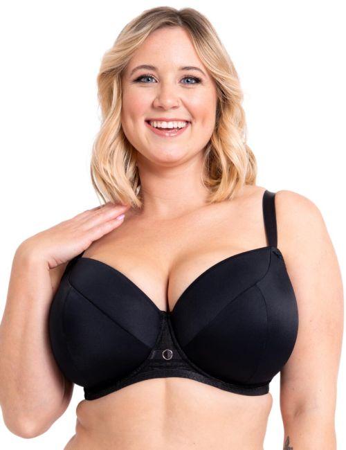 Curvy Kate Daze Padded T Shirt Balcony Bra - Black