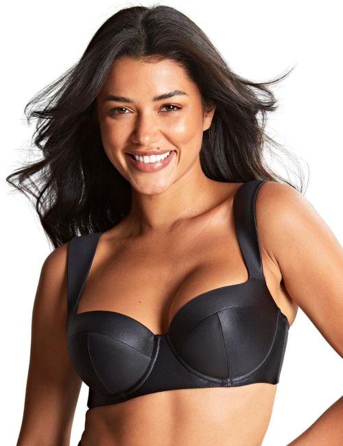 Panache Bette Balcony Bikini Top - Black