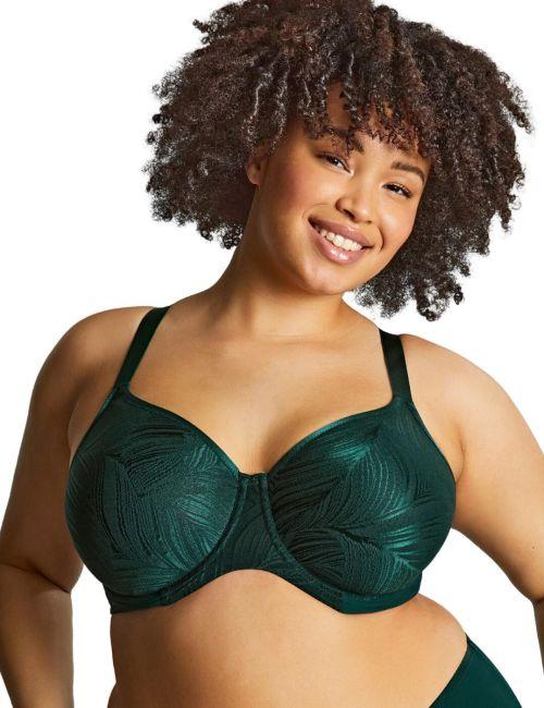 Sculptresse by Panache Illuminate Moulded Non Padded Bra - Dark Green